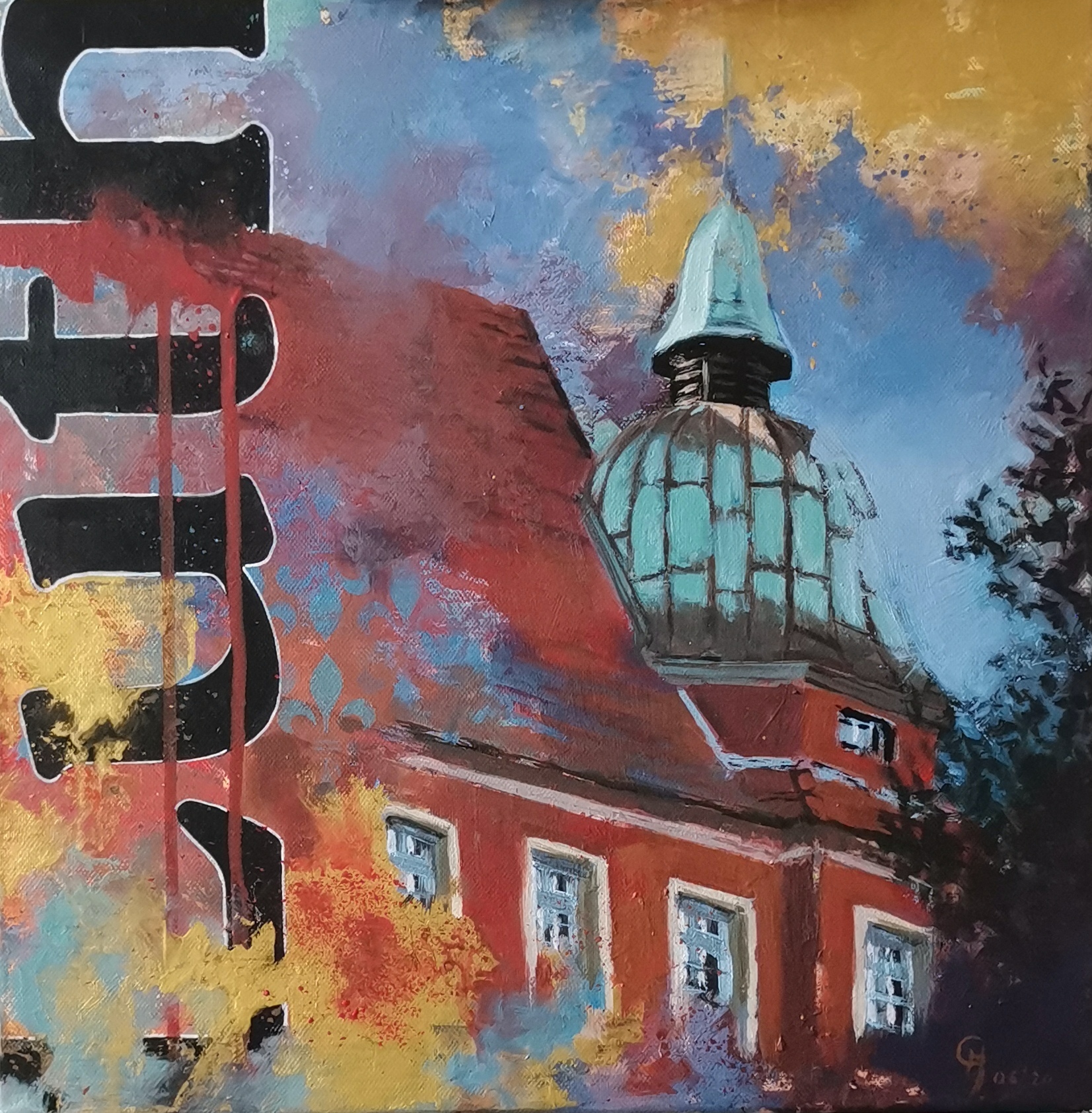 Wittenberg #1, Acryl auf Leinwand, 40 x 40 cm
🟢 VERFÜGBAR