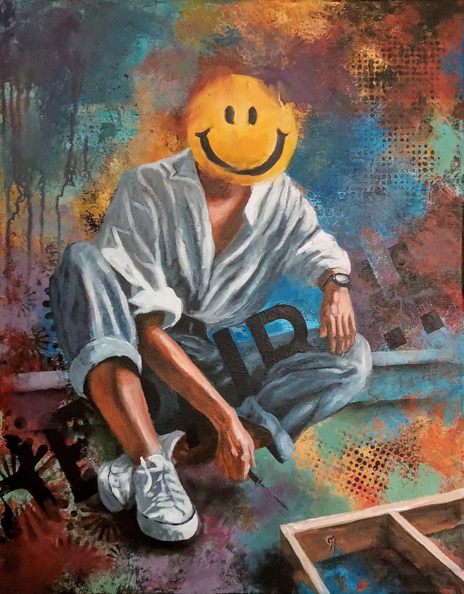 Do it yourself, Acryl auf Leinwand, 40 x 50 cm
🟢 VERFÜGBAR